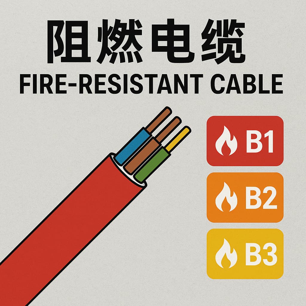 什么是阻燃电缆？？？？？B1、B2、B3级的区别你相识吗？？？？？