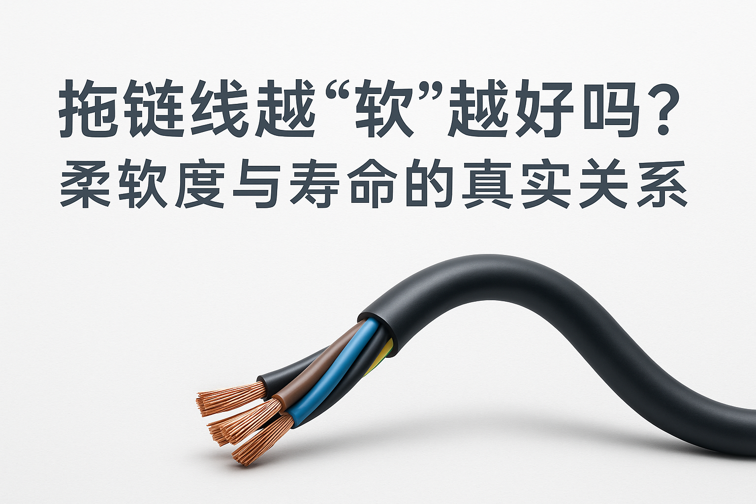 拖链线越“软”越好吗？？？？？？？？柔软度与寿命的真实关系